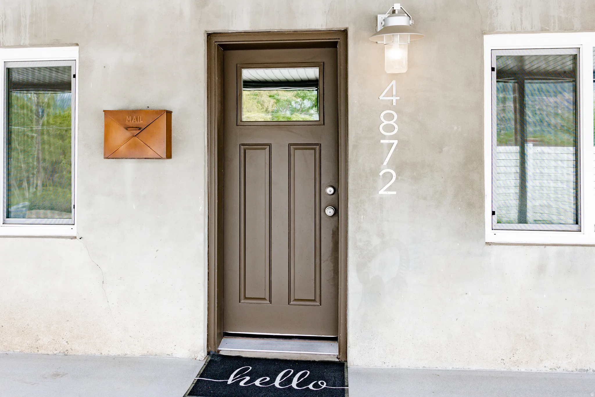 Separate basement entrance