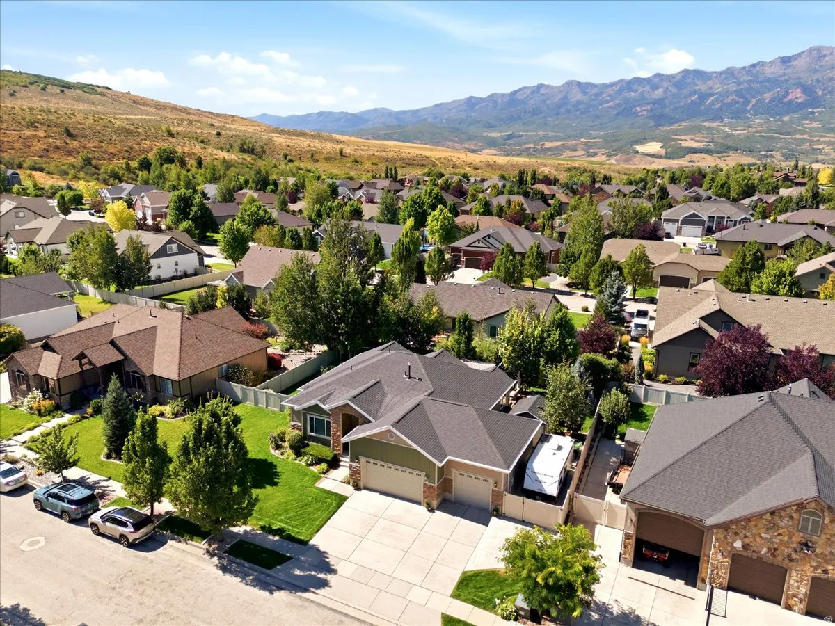 Bring the toys! Gated RV parking with 30-amp electrical hookup, plus an attached 3-car garage.