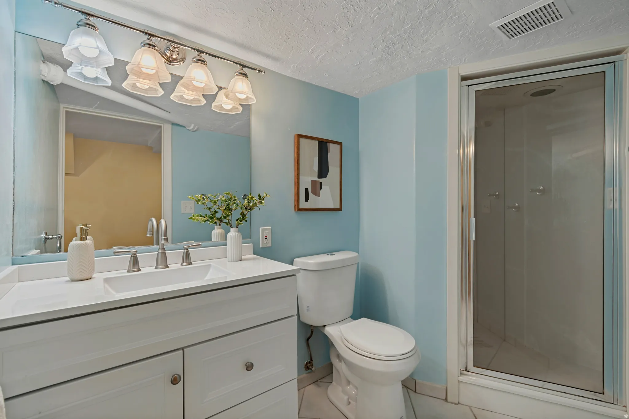 Basement bathroom