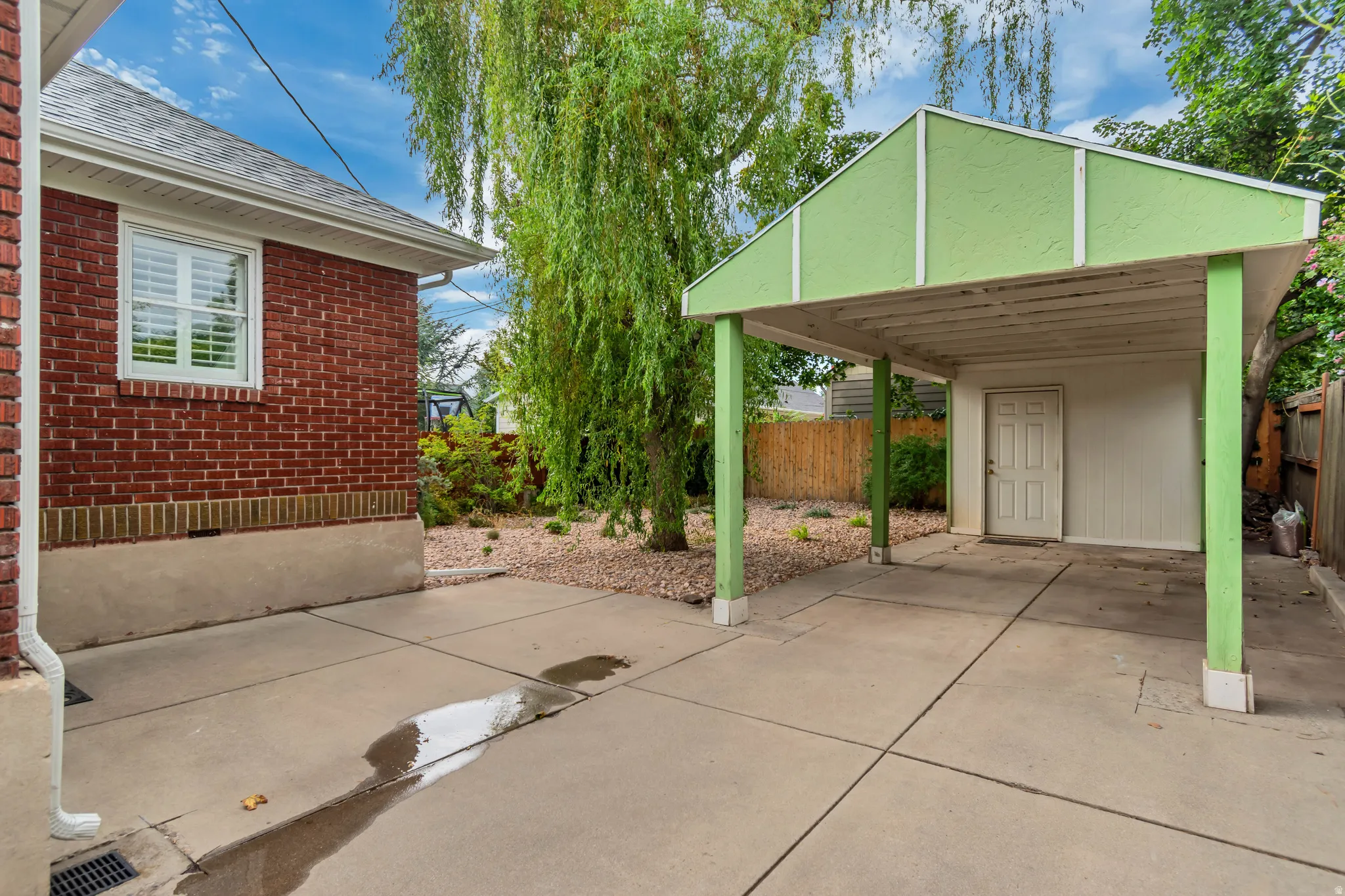 Carport or covered patio