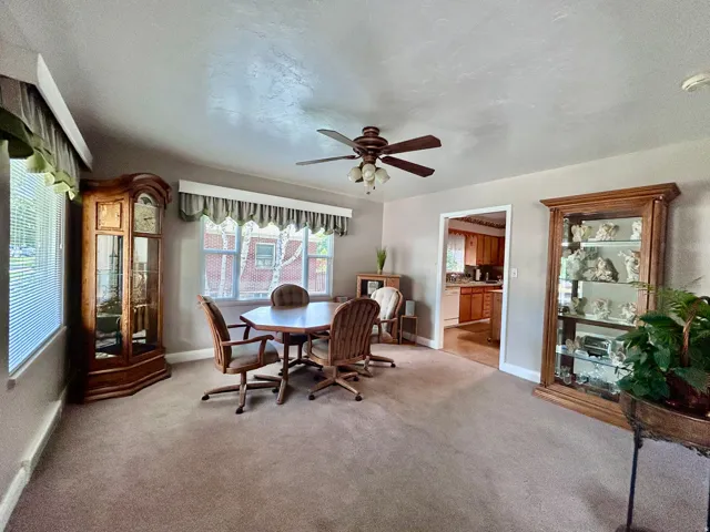 Large dining area