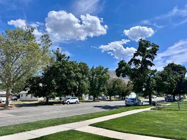 View of street from front of home