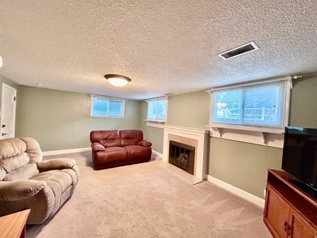 Electric fireplace insert