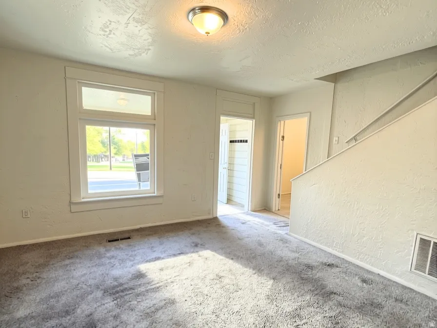 Room not virtually staged