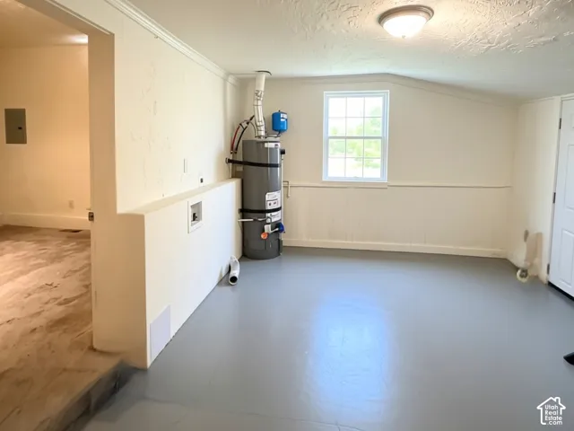 Laundry room and large utility room.