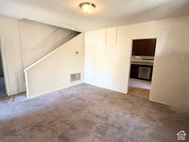 Room not virtually staged