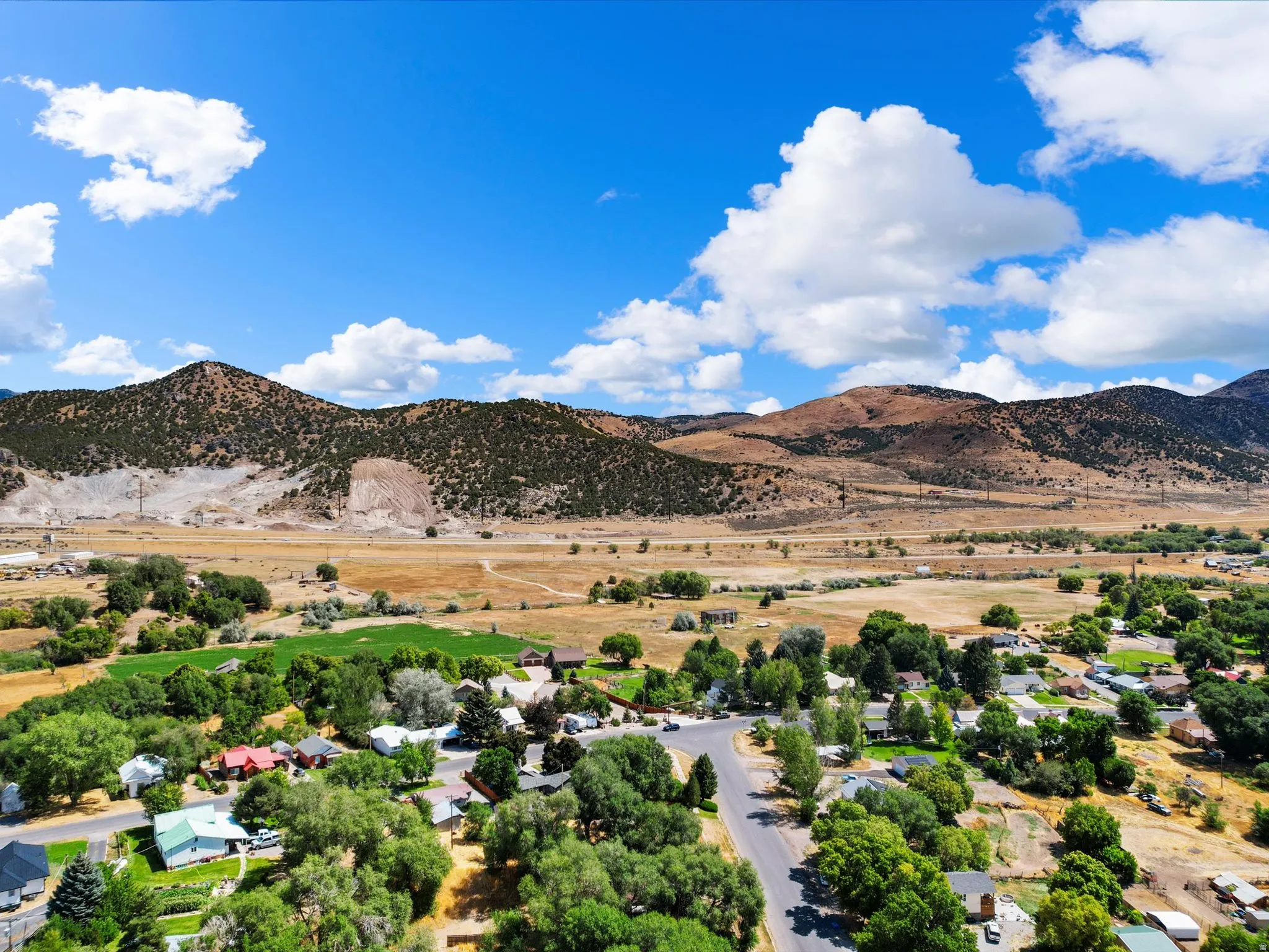 Mountain backdrop
