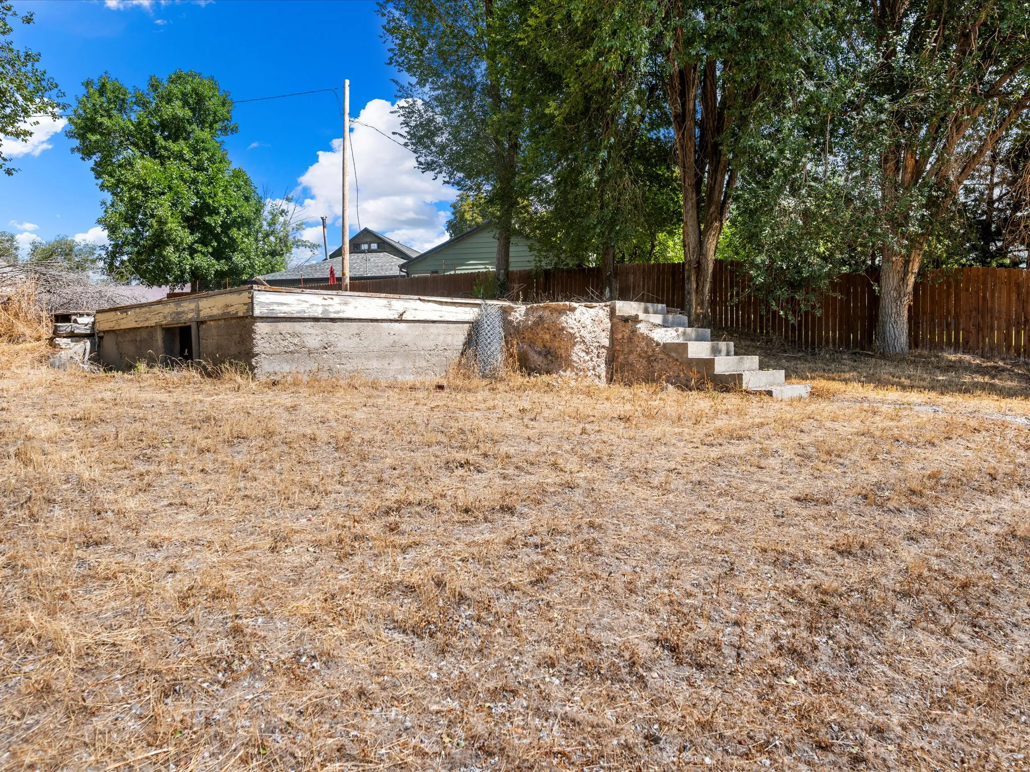 This is the old fountain for a previous home on the property