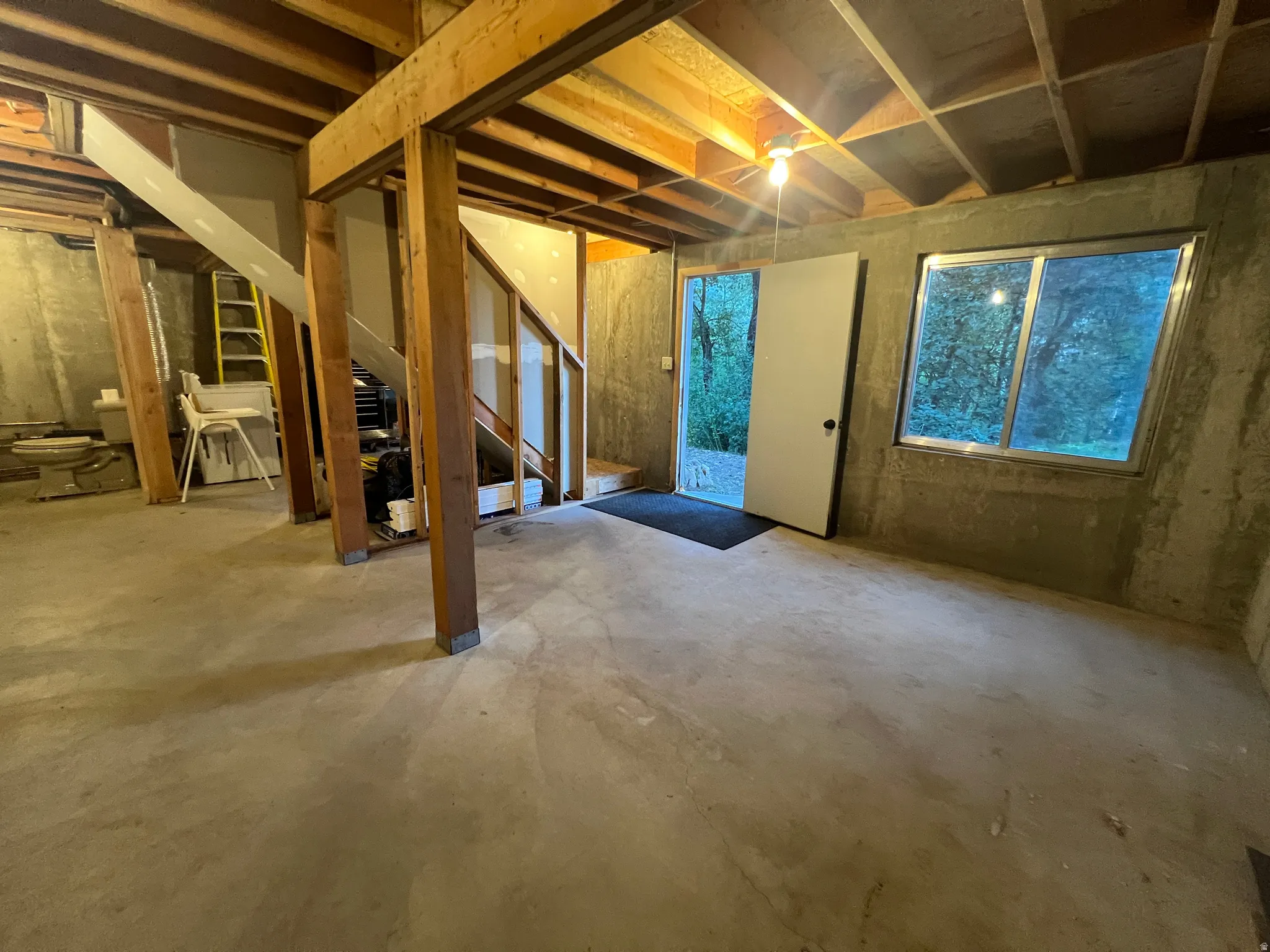 Basement walkout. Room to expand.!