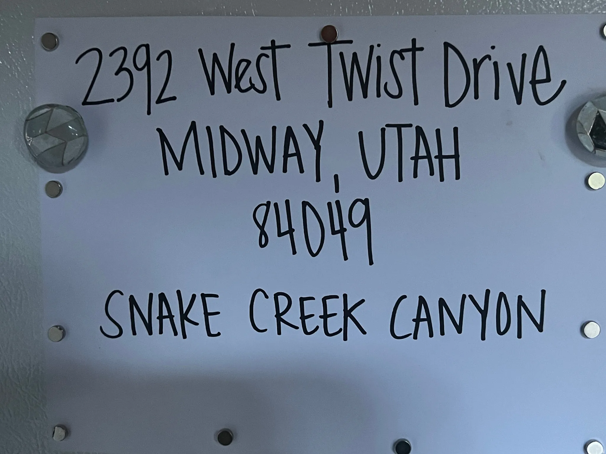 Property Address