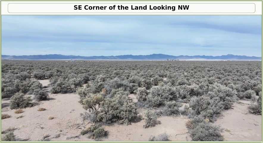 Expansive arid landscape featuring natural scrub vegetation and distant mountain ranges