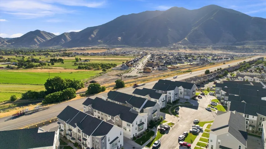 Beautiful are close to Spanish Fork Canyon.