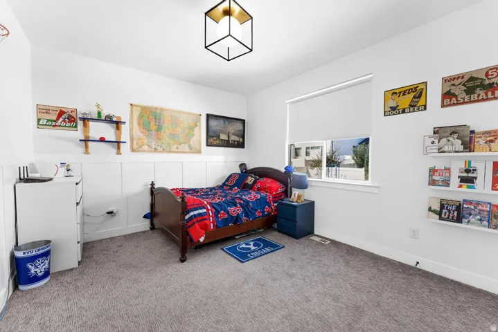 White walls featuring wainscoting