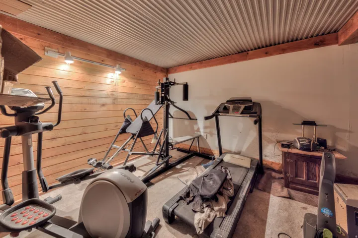 Bonus room in basement.