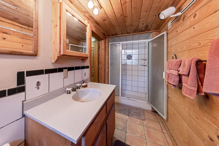 Downstairs bathroom.