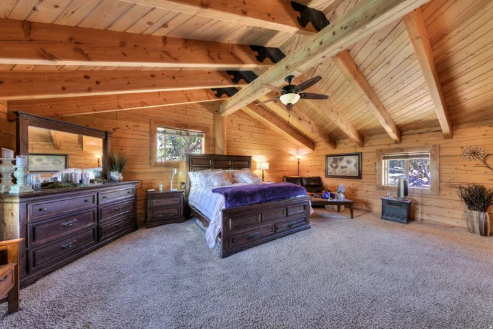Upstairs primary bedroom.