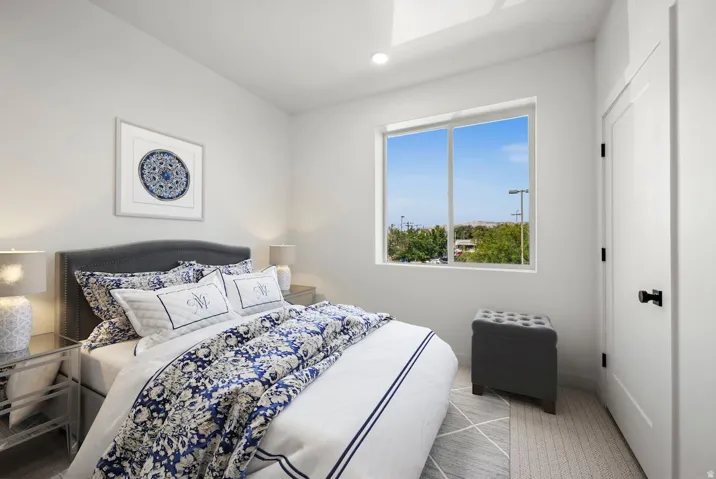 bedroom 2: Note: this photo has been modified to include virtual staging
