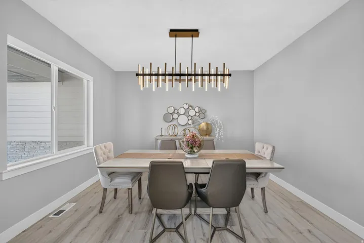 Formal dinning room (could also be used as a den or office).