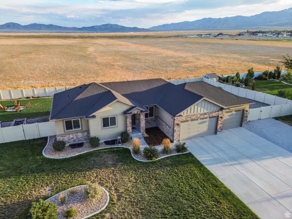 Aerial View of the home
