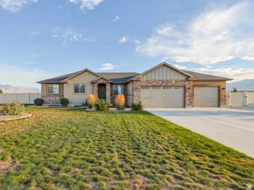 Gorgeous view of the front of the home.