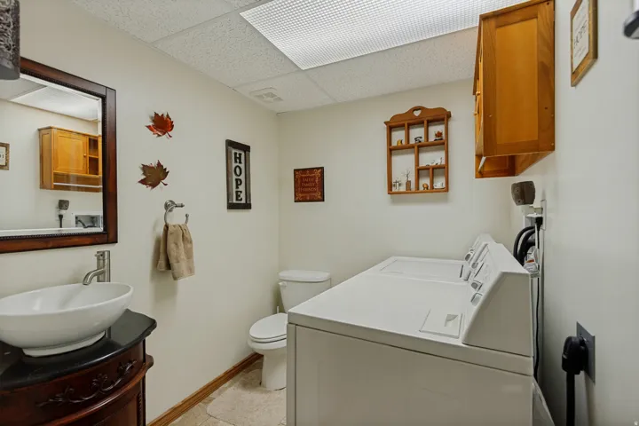 White walls with wood-finish flooring