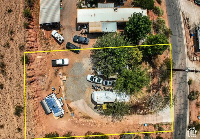 Aerial View (lot lines are approximate)