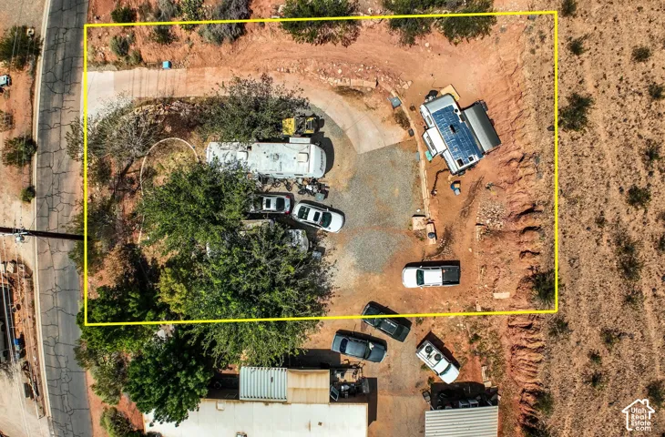 Aerial View (lot lines are approximate)