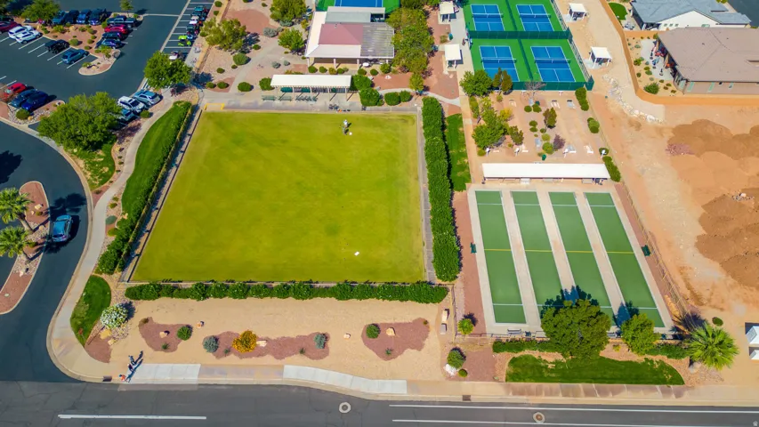 lawn bowling and bocce ball