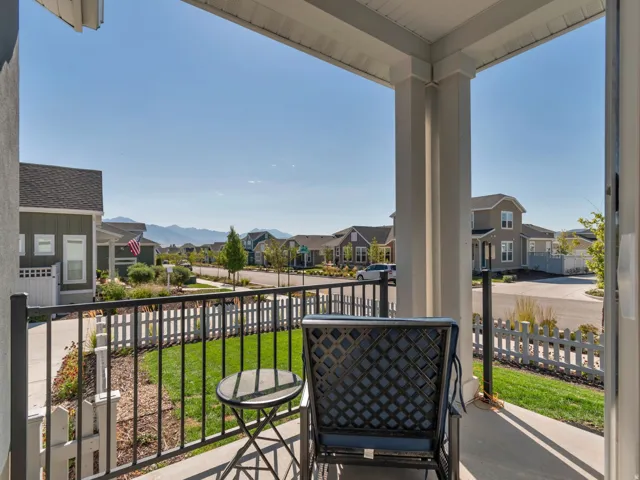 Back Deck area with views of the mountains