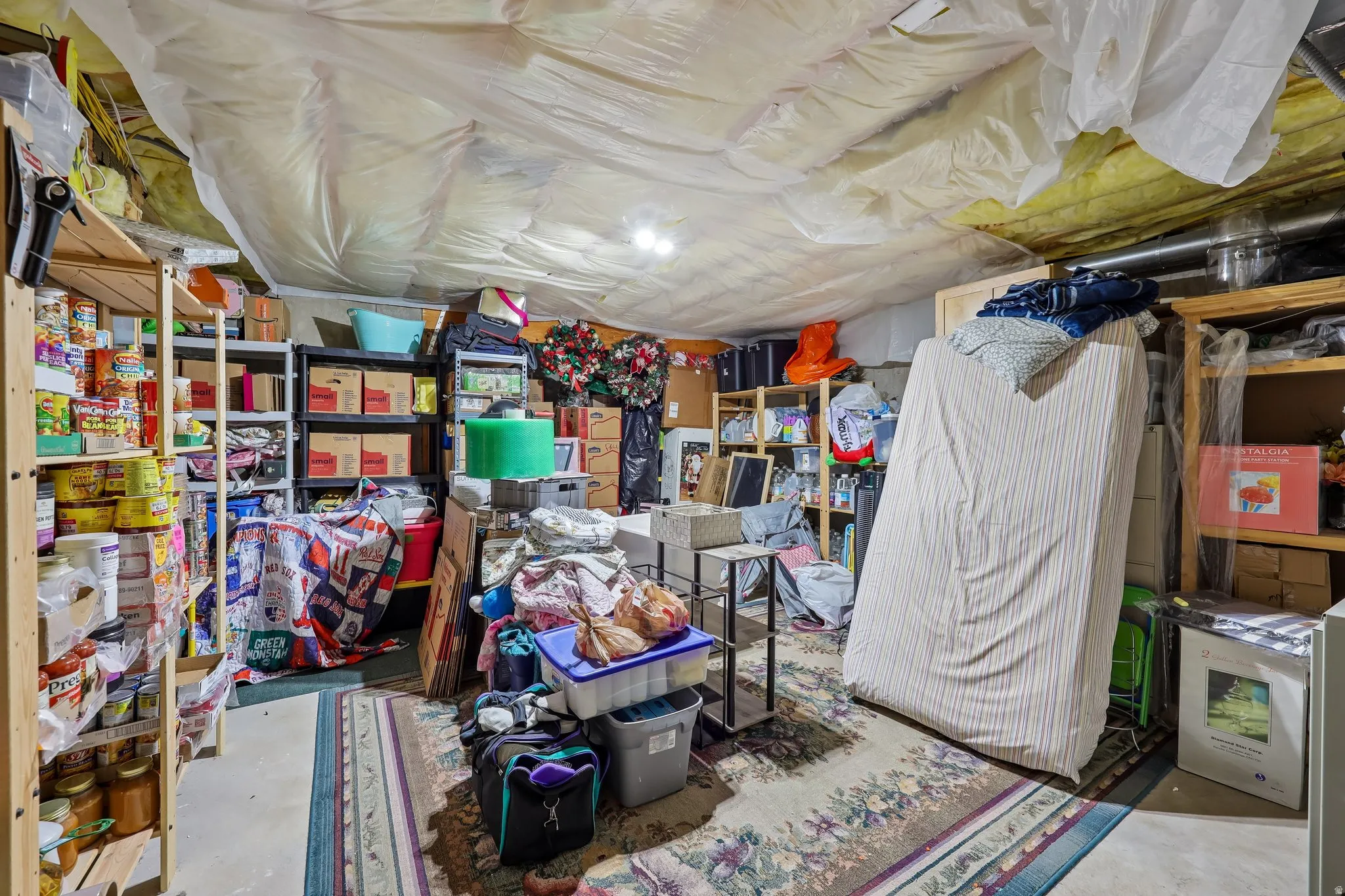 Ample storage