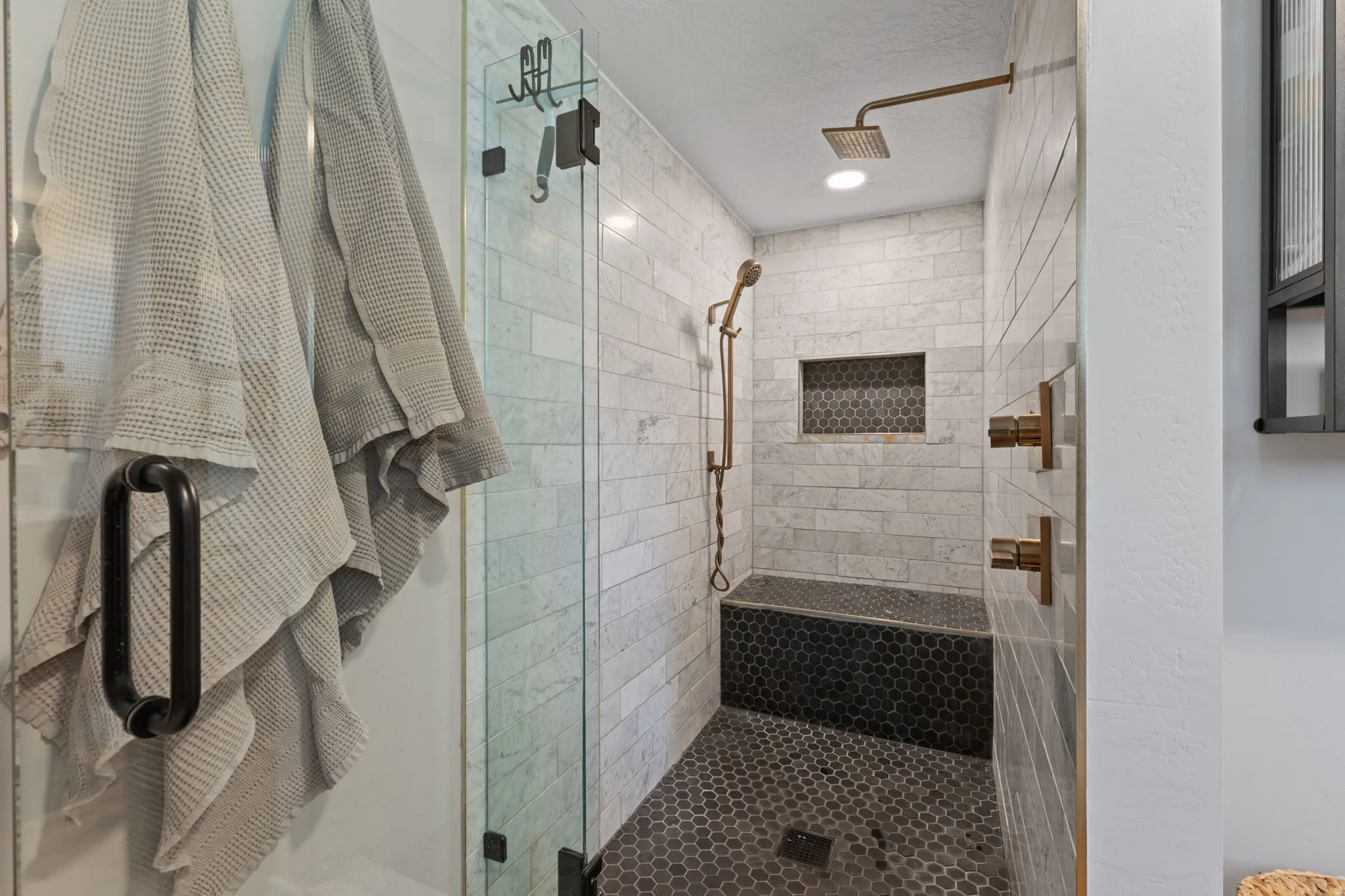 Primary bathroom shower