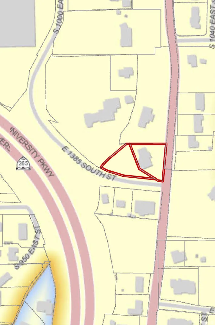 Plat Map. Illustrating the boundaries of the property and surrounding parcels