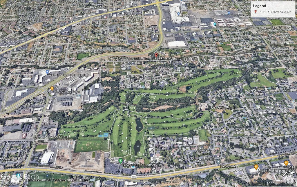 Aerial Site Map. Illustrating the property's geographic context and surrounding infrastructure
