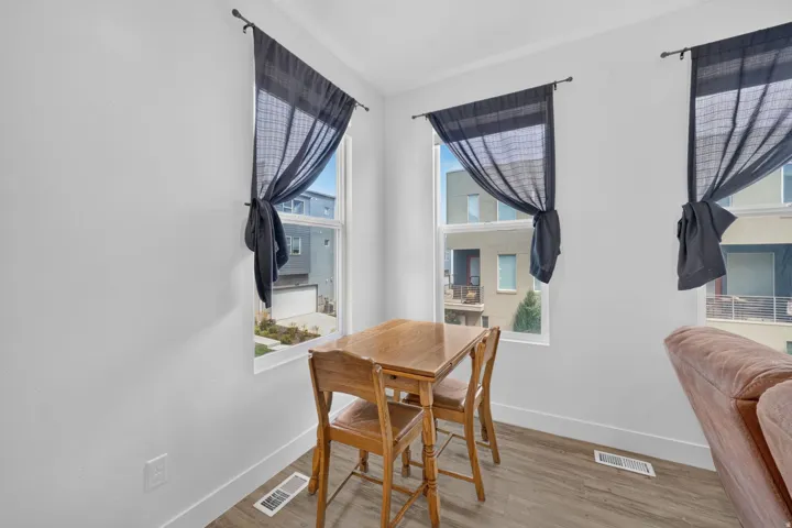 Multiple windows, providing natural light
