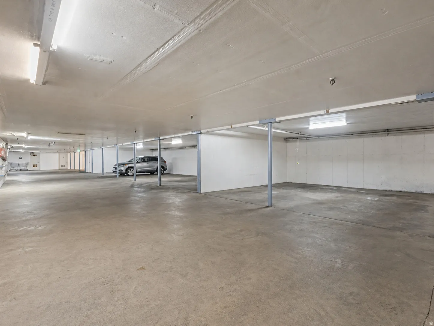 2 parking spots and a storage unit