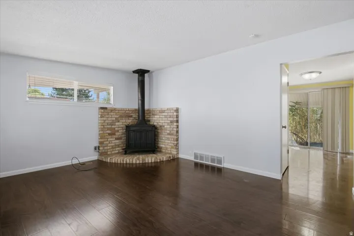 Hardwood-style flooring throughout