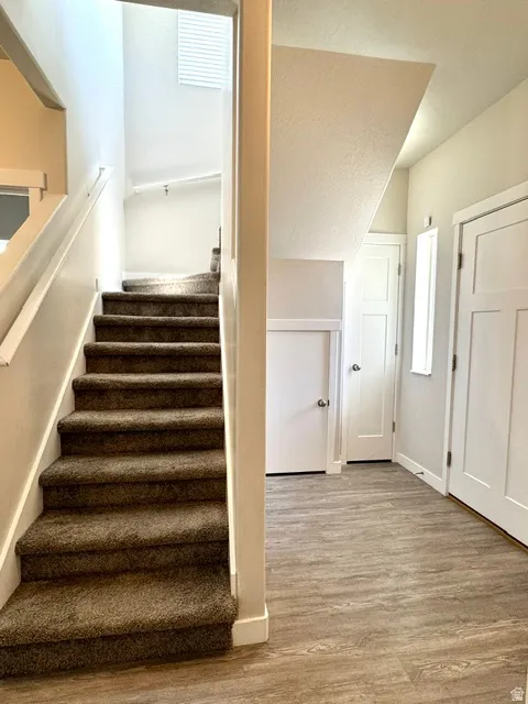 Stairs to upper level