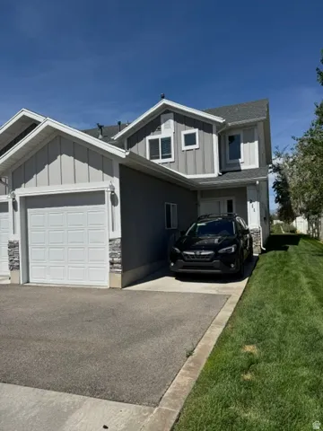 South facing front of house