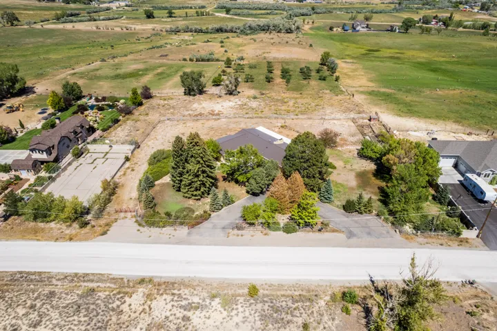 Expansive lot featuring mature trees, a private driveway, and surrounding open land