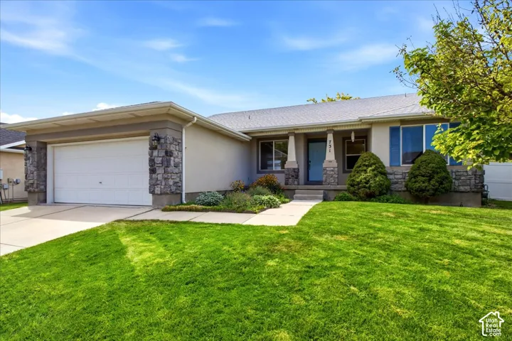 South Facing Home with Excellent Curb Appeal and Covered Porch