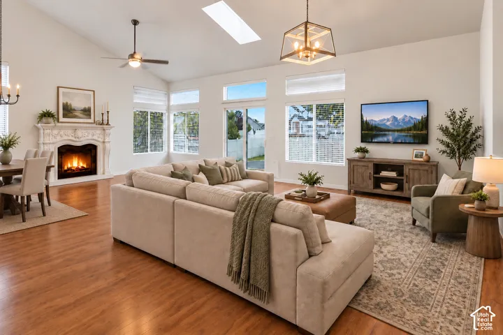 Virtual Staging Option for Living, Dining