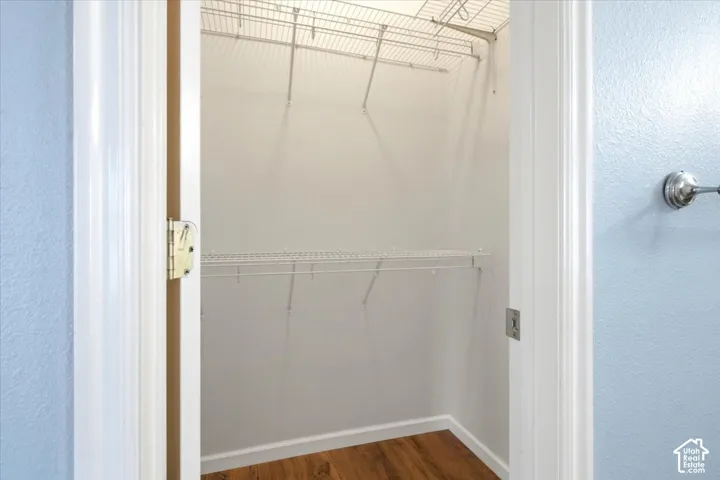 Generously Sized 2nd Closet with Built-in Shelving