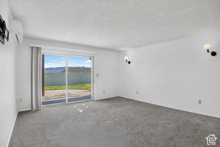 Sliding glass door leading to outdoor patio space