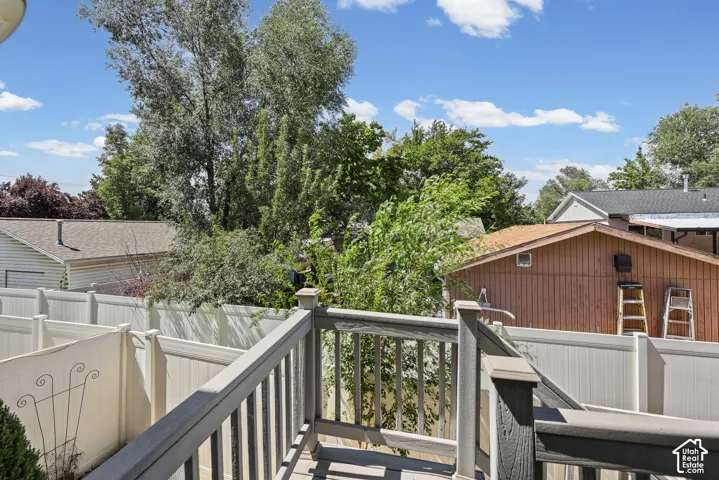 Deck off Back