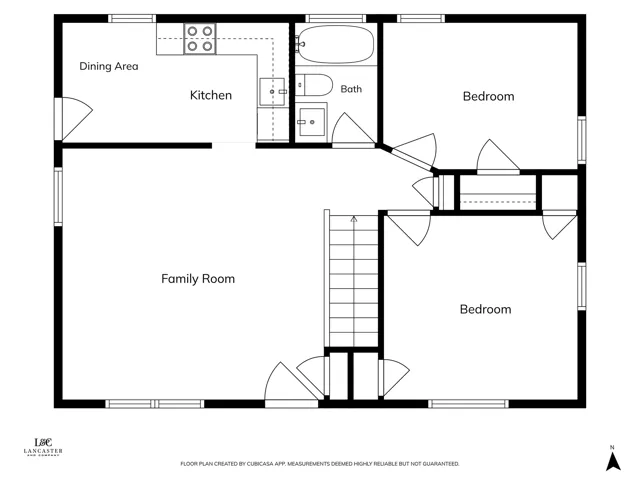 Main level floor plan