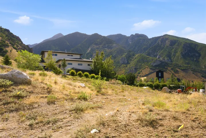 Mountainous landscape with natural vegetation
