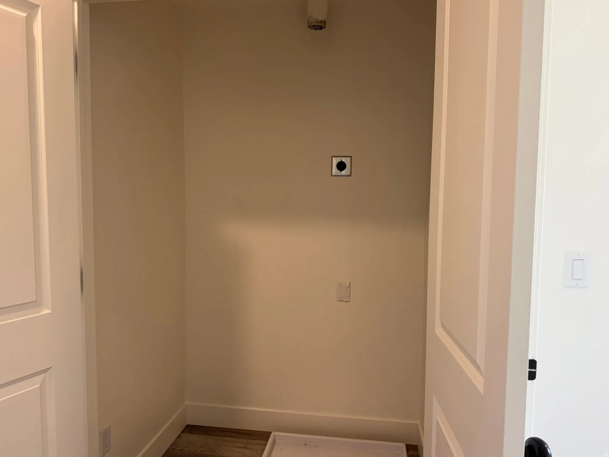 Washer/Dryer Connection on 2nd level