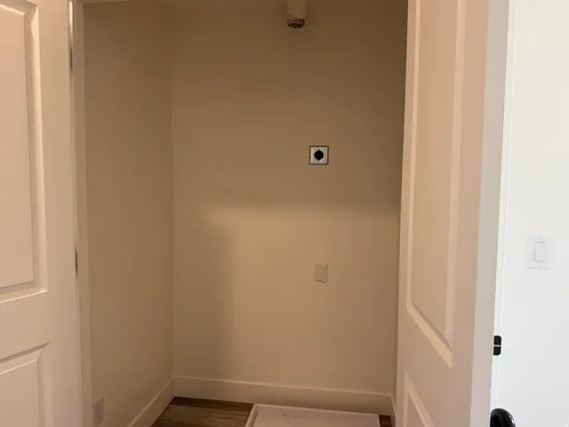 Washer/Dryer Connection on 2nd level