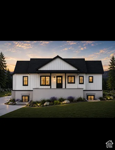 rendering of finished home