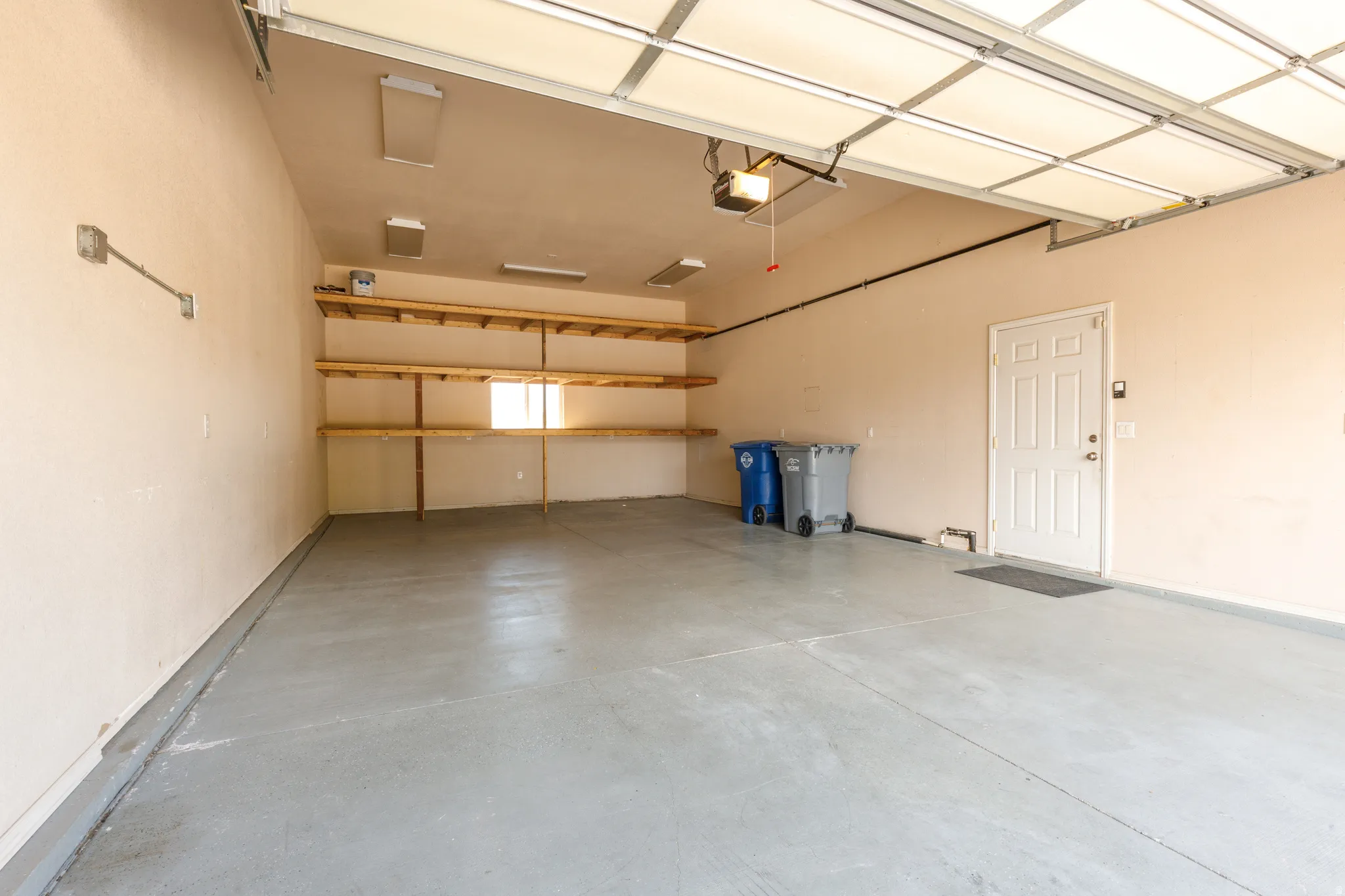 Extra deep 2 car garage could be tandem parking